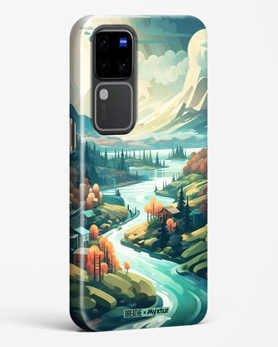 Alpine Mountain Charm [BREATHE] Hard Case Phone Cover (Vivo)