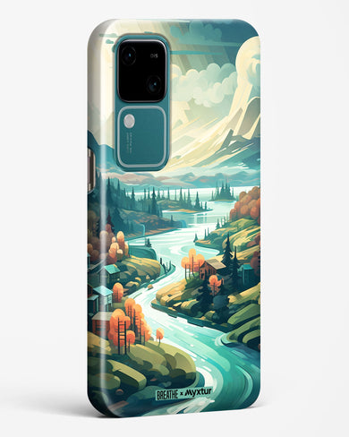 Alpine Mountain Charm [BREATHE] Hard Case Phone Cover (Vivo)