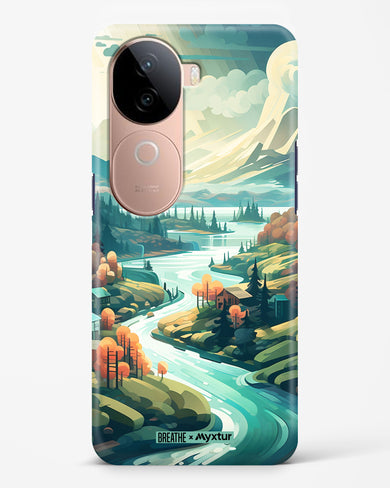 Alpine Mountain Charm [BREATHE] Hard Case Phone Cover (Vivo)