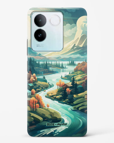 Alpine Mountain Charm [BREATHE] Hard Case Phone Cover (Vivo)