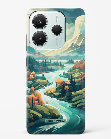 Alpine Mountain Charm [BREATHE] Hard Case Phone Cover (Xiaomi)