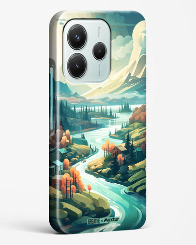 Alpine Mountain Charm [BREATHE] Hard Case Phone Cover (Xiaomi)