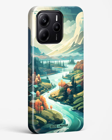 Alpine Mountain Charm [BREATHE] Hard Case Phone Cover (Xiaomi)