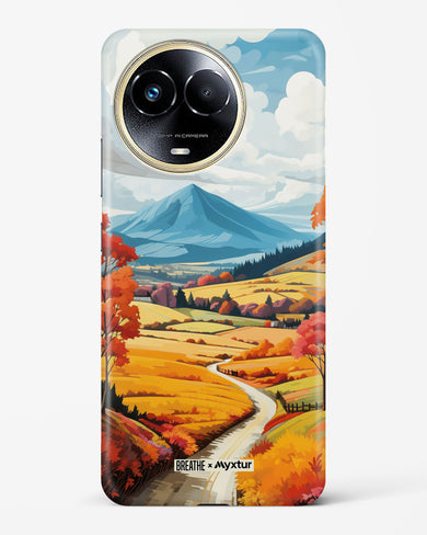 Scenic Alps in Soft Hues [BREATHE] Hard Case Phone Cover (Realme)