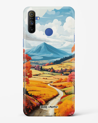 Scenic Alps in Soft Hues [BREATHE] Hard Case Phone Cover (Realme)
