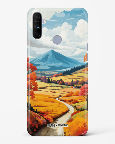 Scenic Alps in Soft Hues [BREATHE] Hard Case Phone Cover (Realme)