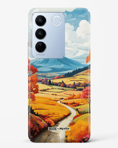 Scenic Alps in Soft Hues [BREATHE] Hard Case Phone Cover-(Vivo)