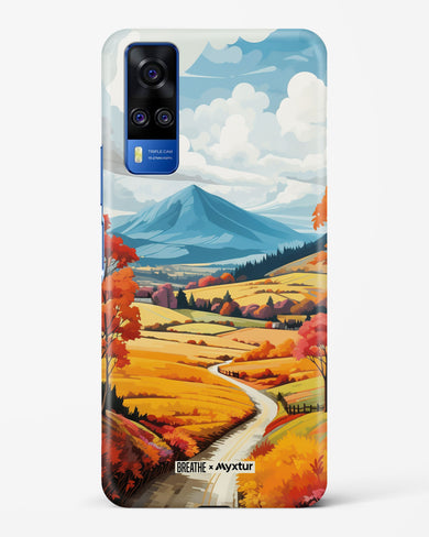 Scenic Alps in Soft Hues [BREATHE] Hard Case Phone Cover-(Vivo)