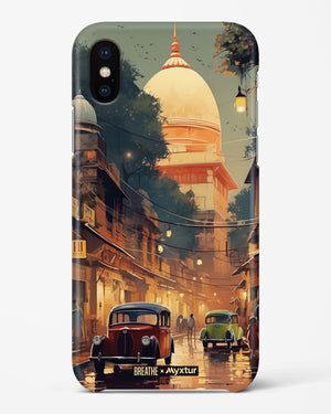 Historic Delhi Lanes [BREATHE] Hard Case Phone Cover (Apple)