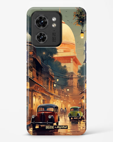 Historic Delhi Lanes [BREATHE] Hard Case Phone Cover (Motorola)