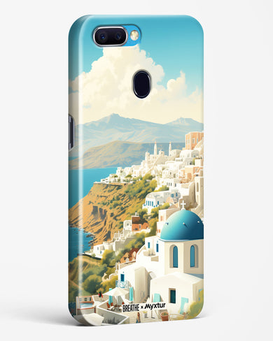 Picturesque Santorini [BREATHE] Hard Case Phone Cover-(Oppo)