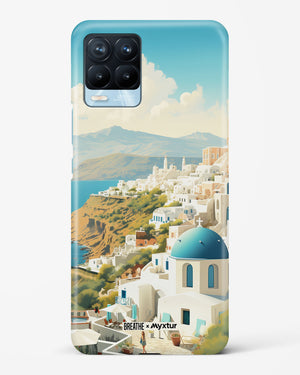 Picturesque Santorini [BREATHE] Hard Case Phone Cover (Realme)