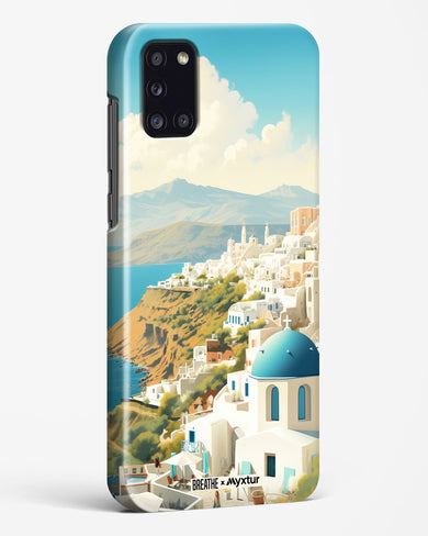 Picturesque Santorini [BREATHE] Hard Case Phone Cover-(Samsung)