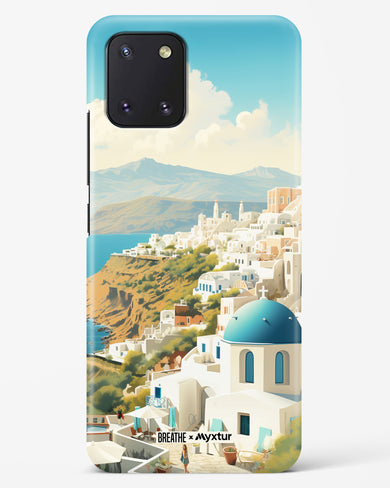 Picturesque Santorini [BREATHE] Hard Case Phone Cover (Samsung)