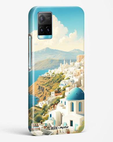 Picturesque Santorini [BREATHE] Hard Case Phone Cover (Vivo)
