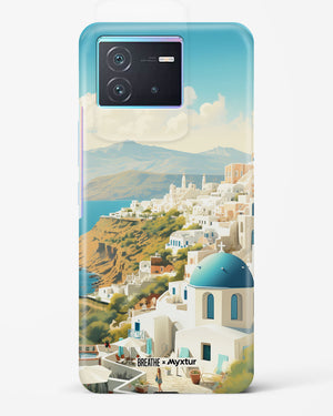 Picturesque Santorini [BREATHE] Hard Case Phone Cover-(Vivo)