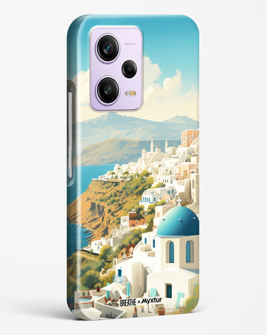 Picturesque Santorini [BREATHE] Hard Case Phone Cover-(Xiaomi)