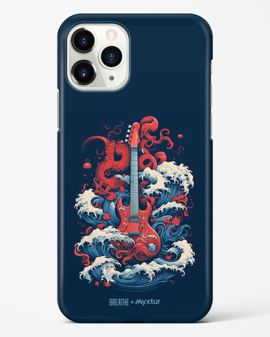 Seafaring Guitar Fantasy [BREATHE] Hard Case Phone Cover-(Apple)