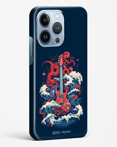 Seafaring Guitar Fantasy [BREATHE] Hard Case Phone Cover-(Apple)