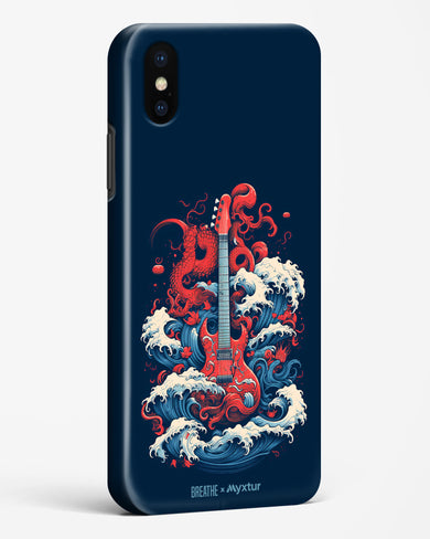Seafaring Guitar Fantasy [BREATHE] Hard Case Phone Cover-(Apple)