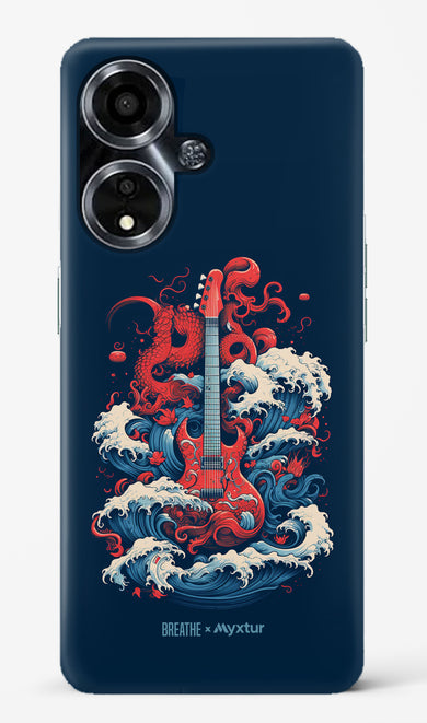 Seafaring Guitar Fantasy [BREATHE] Hard Case Phone Cover (Oppo)