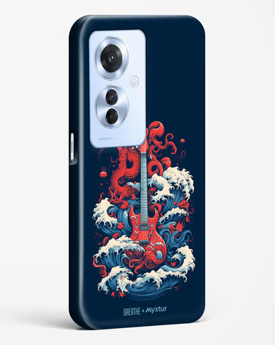 Seafaring Guitar Fantasy [BREATHE] Hard Case Phone Cover (Oppo)