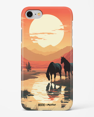 Horses by the Brook [BREATHE] Hard Case iPhone 7