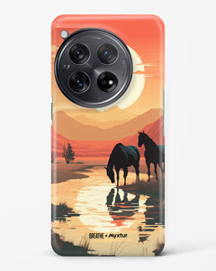 Horses by the Brook [BREATHE] Hard Case Phone Cover (OnePlus)