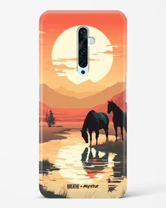 Horses by the Brook [BREATHE] Hard Case Phone Cover (Oppo)