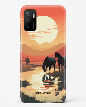Horses by the Brook [BREATHE] Hard Case Phone Cover-(Xiaomi)