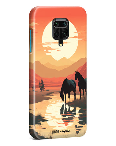Horses by the Brook [BREATHE] Hard Case Phone Cover (Xiaomi)