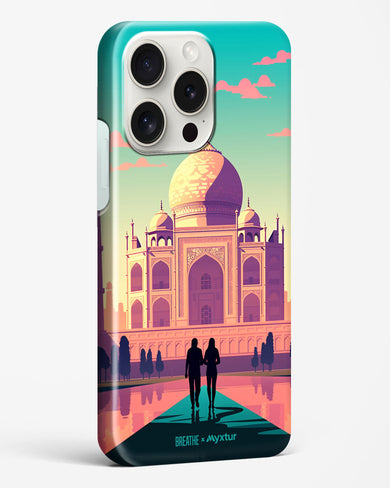 Taj Mahal Embrace [BREATHE] Hard Case Phone Cover (Apple)