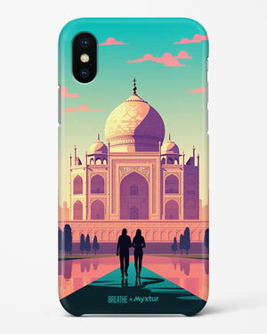 Taj Mahal Embrace [BREATHE] Hard Case iPhone XS