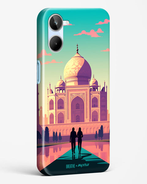 Taj Mahal Embrace [BREATHE] Hard Case Phone Cover (Realme)