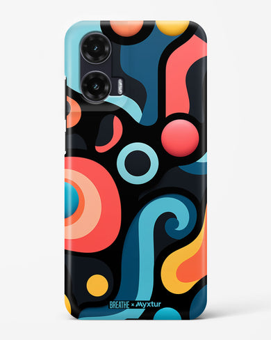 Colorburst Geometry [BREATHE] Hard Case Phone Cover (Motorola)