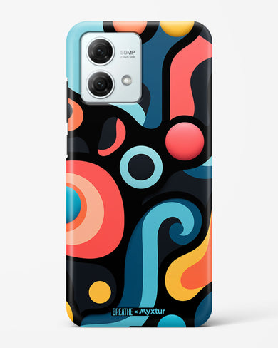 Colorburst Geometry [BREATHE] Hard Case Phone Cover (Motorola)