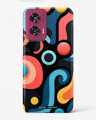Colorburst Geometry [BREATHE] Hard Case Phone Cover (Motorola)