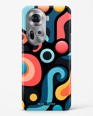Colorburst Geometry [BREATHE] Hard Case Phone Cover (Oppo)