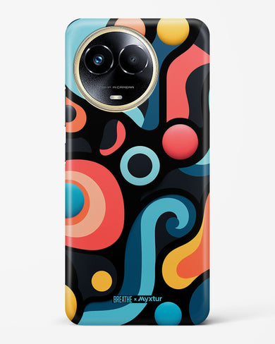 Colorburst Geometry [BREATHE] Hard Case Phone Cover (Realme)