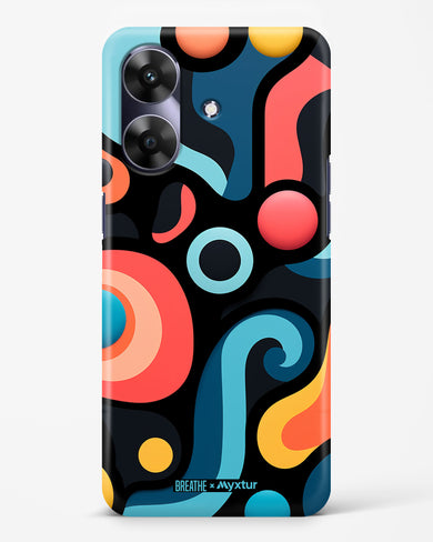 Colorburst Geometry [BREATHE] Hard Case Phone Cover (Realme)