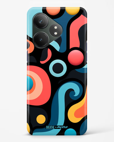 Colorburst Geometry [BREATHE] Hard Case Phone Cover (Realme)