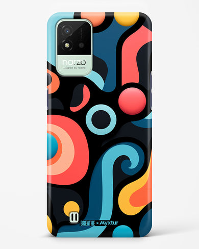 Colorburst Geometry [BREATHE] Hard Case Phone Cover (Realme)