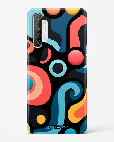 Colorburst Geometry [BREATHE] Hard Case Phone Cover (Realme)