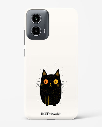 Purrplexed [BREATHE] Hard Case Phone Cover (Motorola)