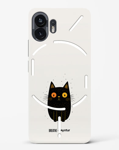 Purrplexed [BREATHE] Hard Case Phone Cover (Nothing)