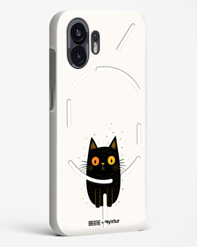 Purrplexed [BREATHE] Hard Case Phone Cover (Nothing)