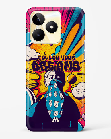 Follow Your Dreams Hard Case Phone Cover-(Realme)