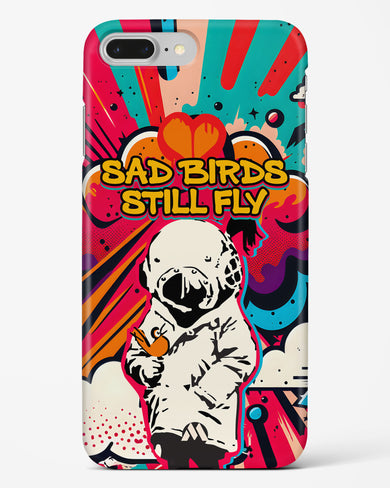 Sad Birds Still Fly Hard Case Phone Cover-(Apple)