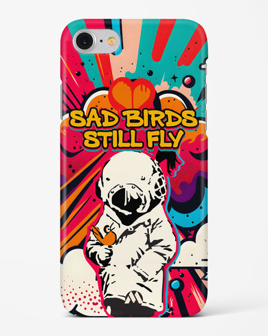 Sad Birds Still Fly Hard Case Phone Cover-(Apple)