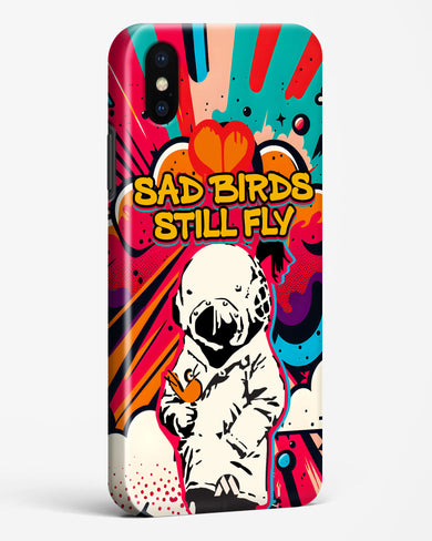 Sad Birds Still Fly Hard Case Phone Cover-(Apple)